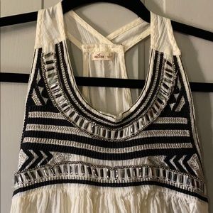 Hollister Aztec tank top